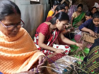 Community Development Project Through Supply Of Water Hyacinth Fibre & Production Of Craft Products In Nalbari District, Assam